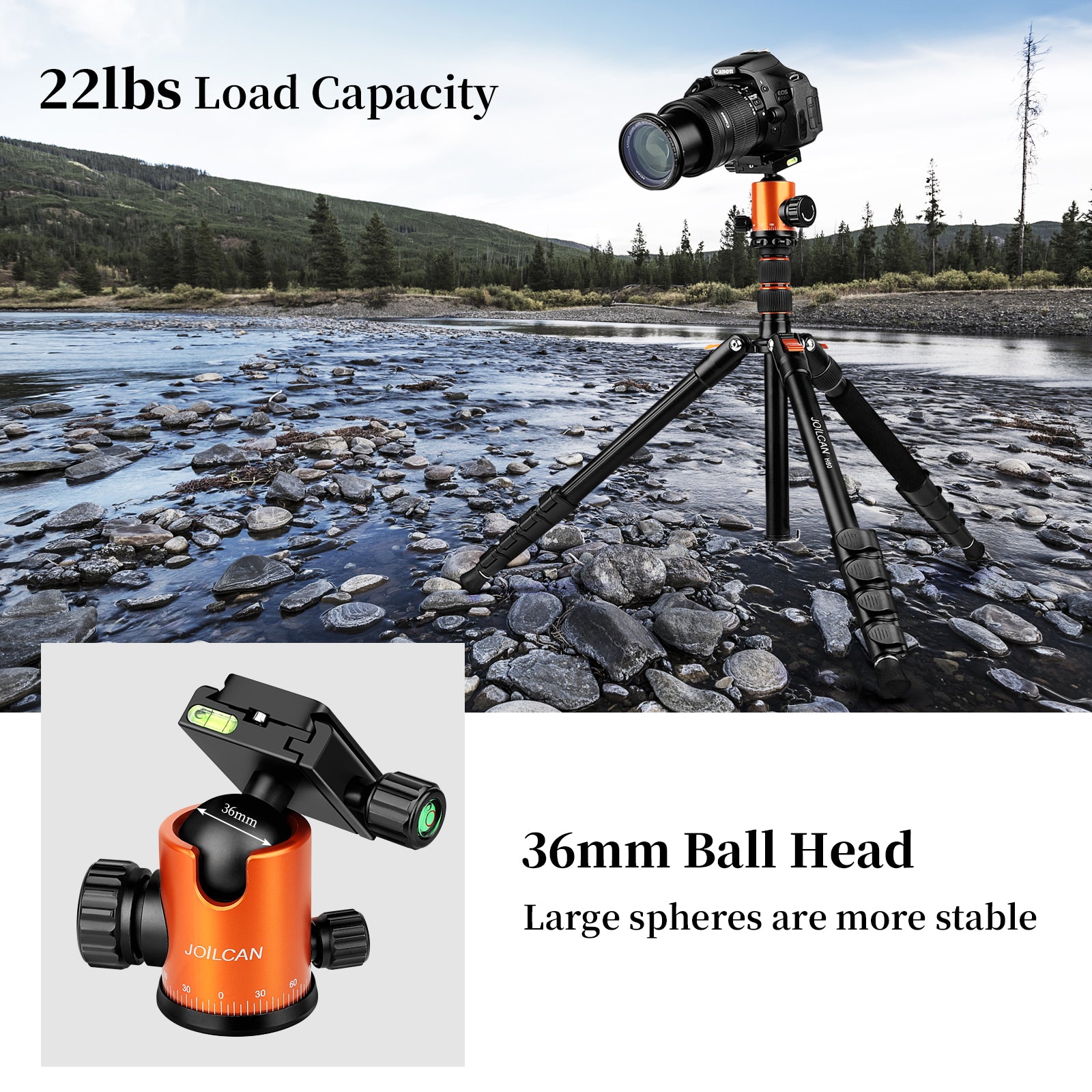 JOILCAN Camera Tripod, 80